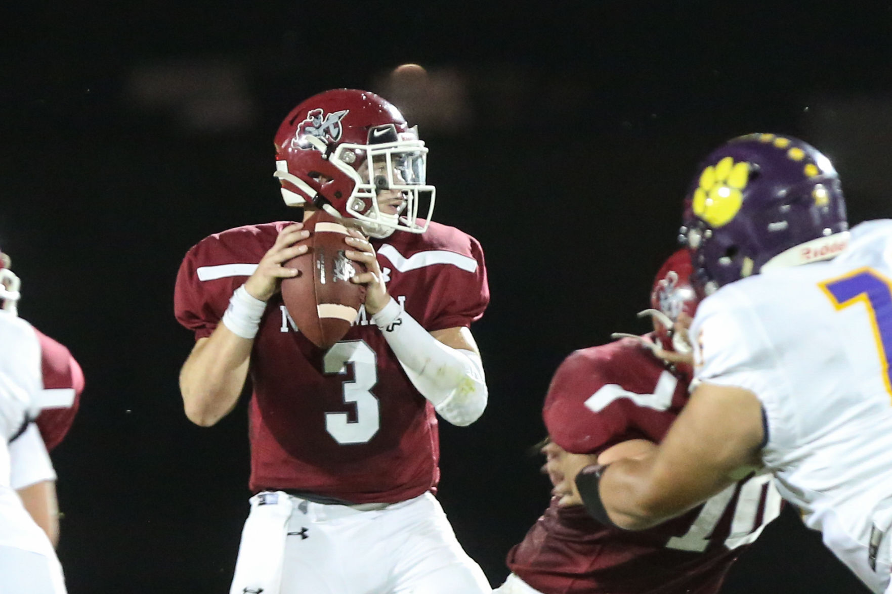 Newman Catholic football vs Lake Mills, 09-25-20